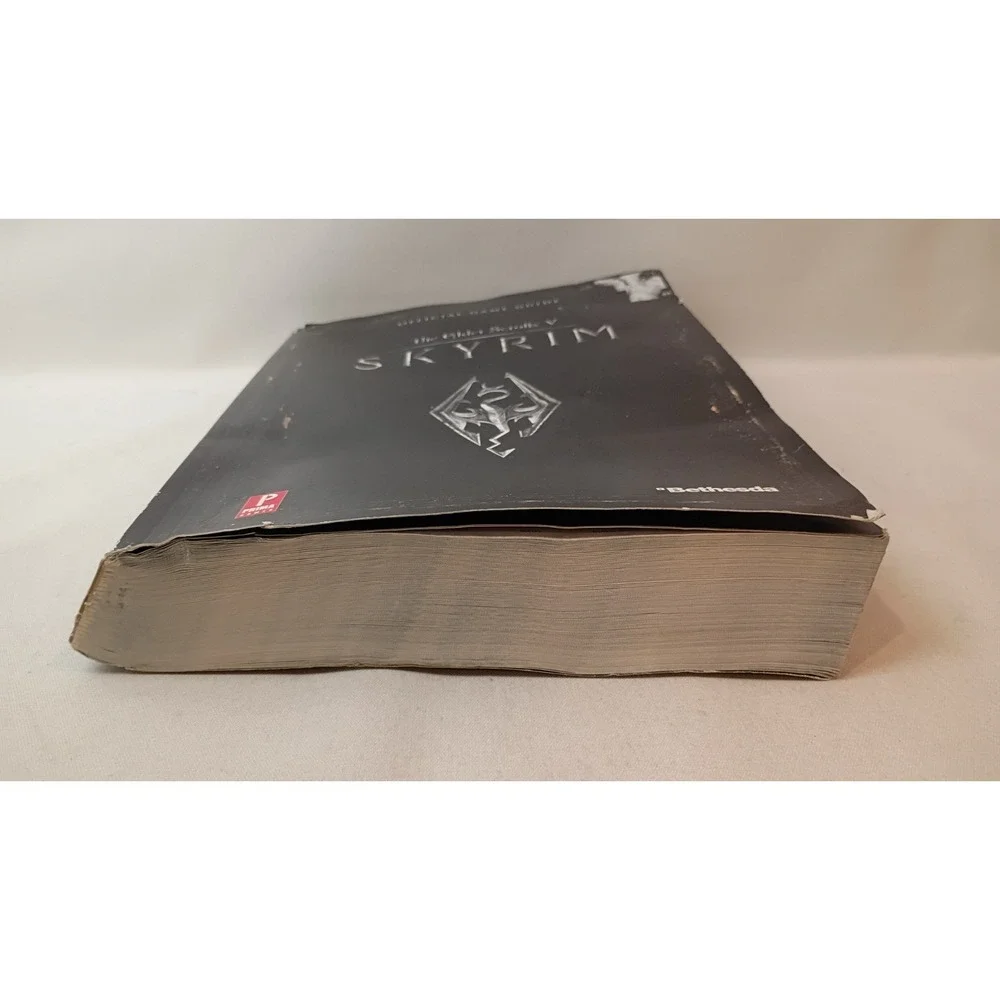 Skyrim Elder Scrolls V Prima Official Game Guide 2011 Paperback